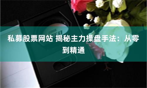 私募股票网站 揭秘主力操盘手法：从零到精通