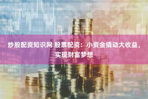 炒股配资知识网 股票配资：小资金撬动大收益，实现财富梦想